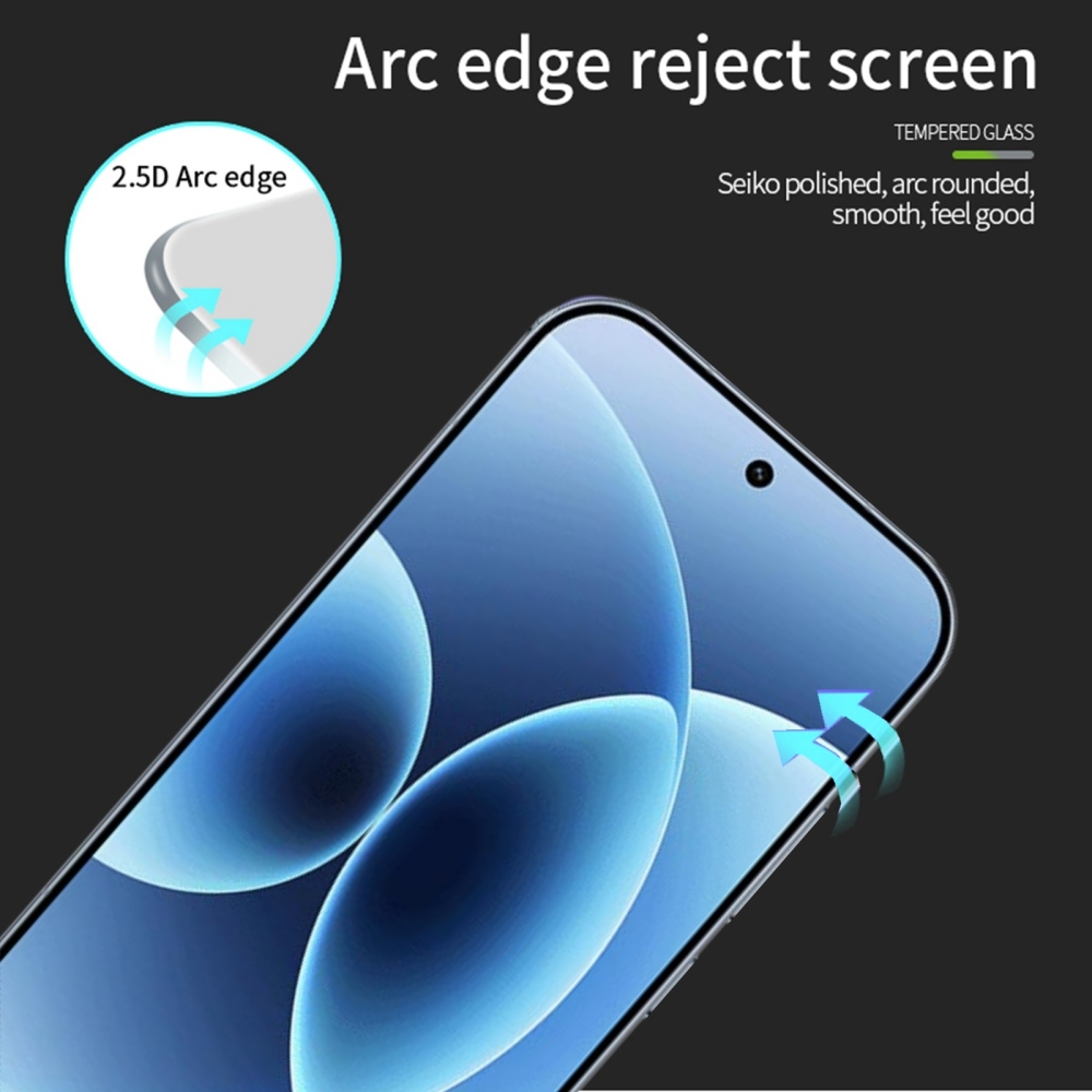 PNW 9H celoplošné tvrdené sklo na mobil Xiaomi 17T Pro