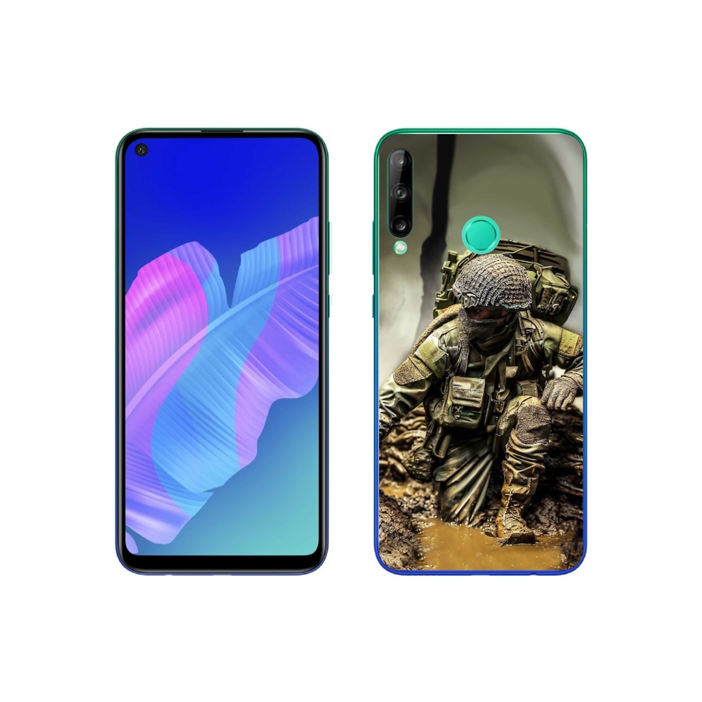 Gélový kryt mmCase na Huawei P40 Lite E - vojak