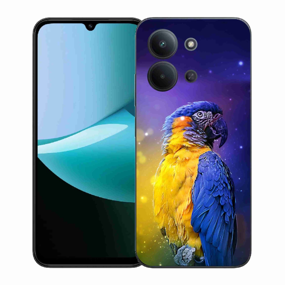 Gélový kryt mmCase na Xiaomi Redmi 15C 4G (171mm)/Poco C85 4G (171mm) - papagáj ara 1