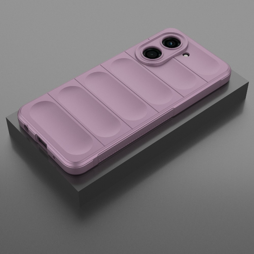 Rugg odolný gélový obal na Xiaomi Redmi A5 (171.7x77.8x8.3mm) - svetlofialový
