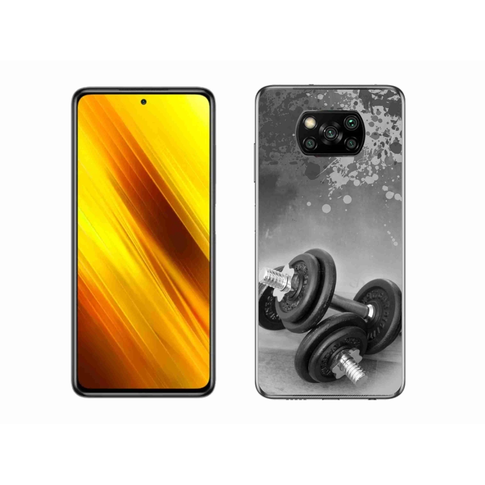 Gélový kryt mmCase na Xiaomi Poco X3 Pro - činky 1