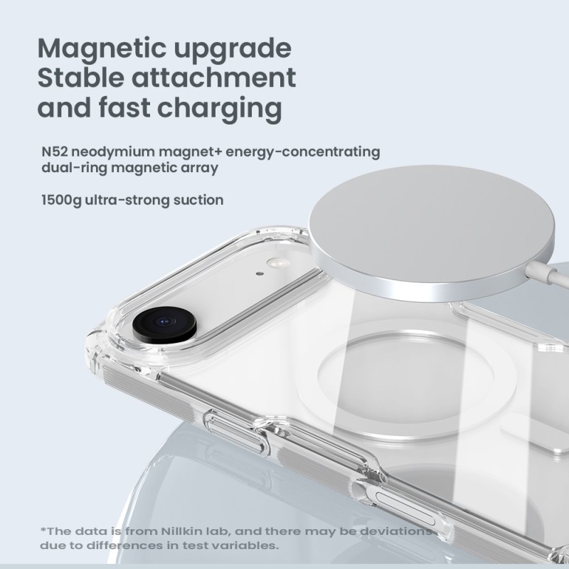 Nillkin Nature TPU PRO Magnetický kryt pre Apple iPhone Air Transparent Black