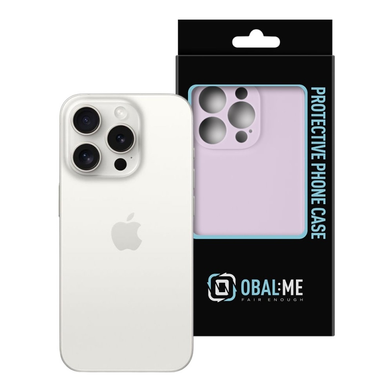 OBAL:ME Matte TPU Kryt pre Apple iPhone 15 Pro Purple