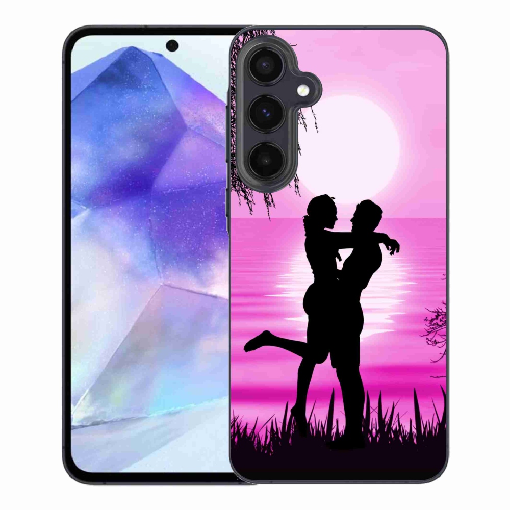 Gélový obal mmCase na Samsung Galaxy A55 5G - západ slnka