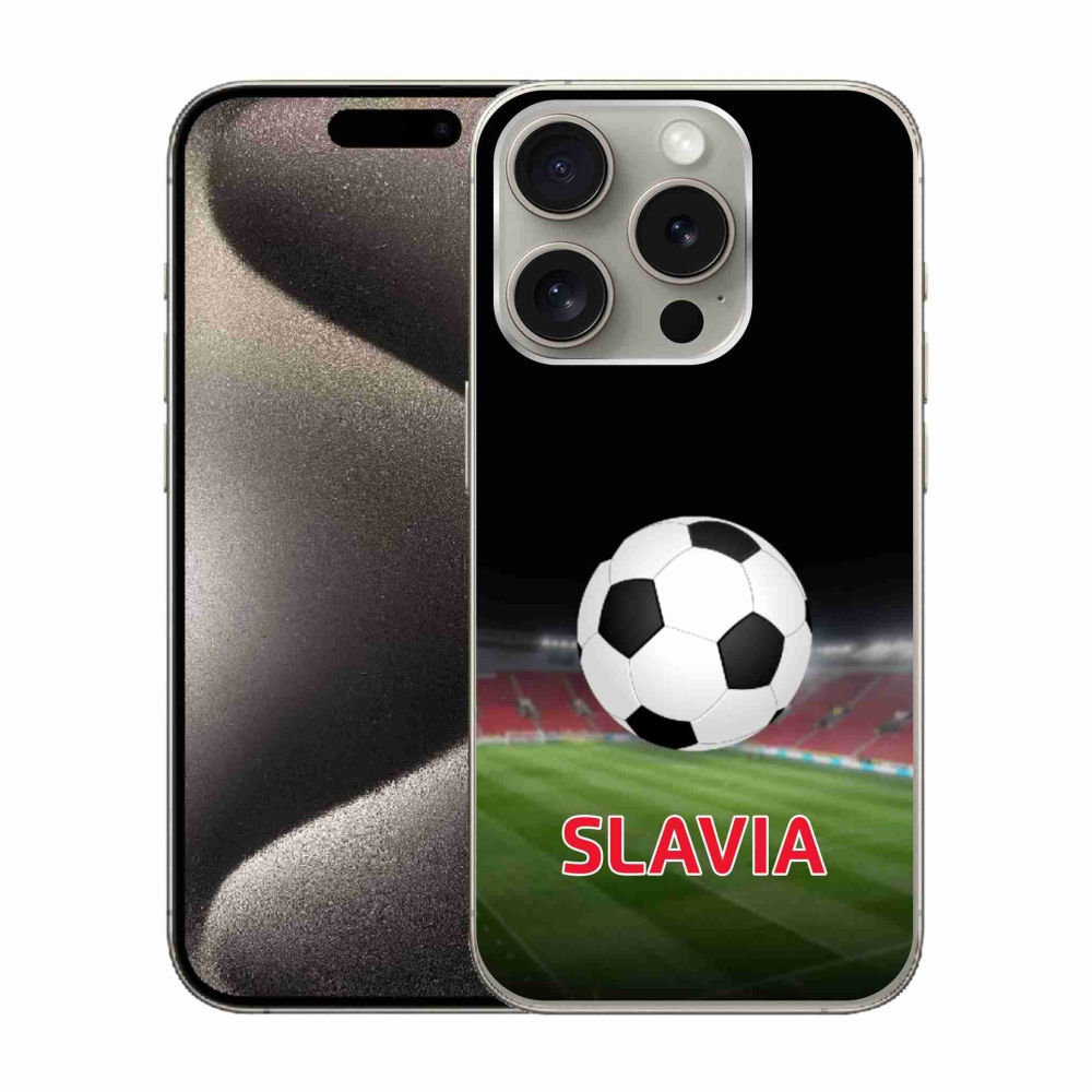 Gélový kryt mmCase na iPhone 15 Pro - slavia 1