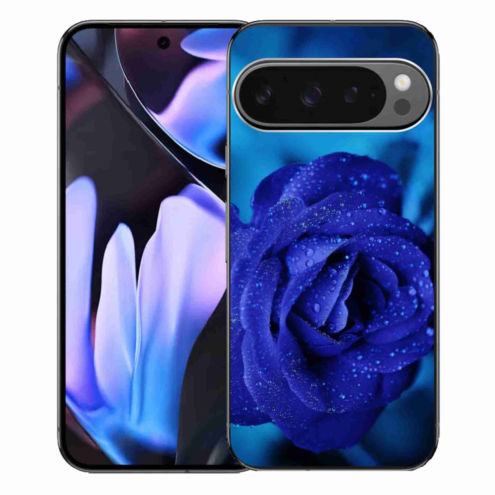 Gélový obal mmCase na Google Pixel 9 Pro XL - modrá ruža