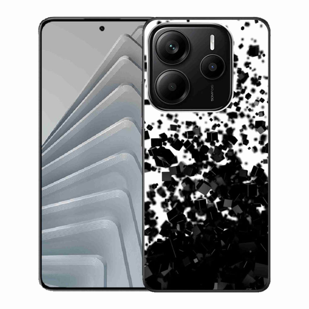 Gélový kryt mmCase na Xiaomi Redmi Note 14 5G - abstraktný vzor 1