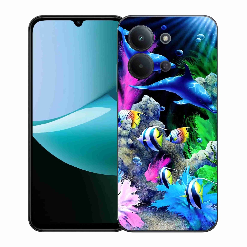 Gélový kryt mmCase na Xiaomi Redmi 15C 4G (171mm)/Poco C85 4G (171mm) - morský svet