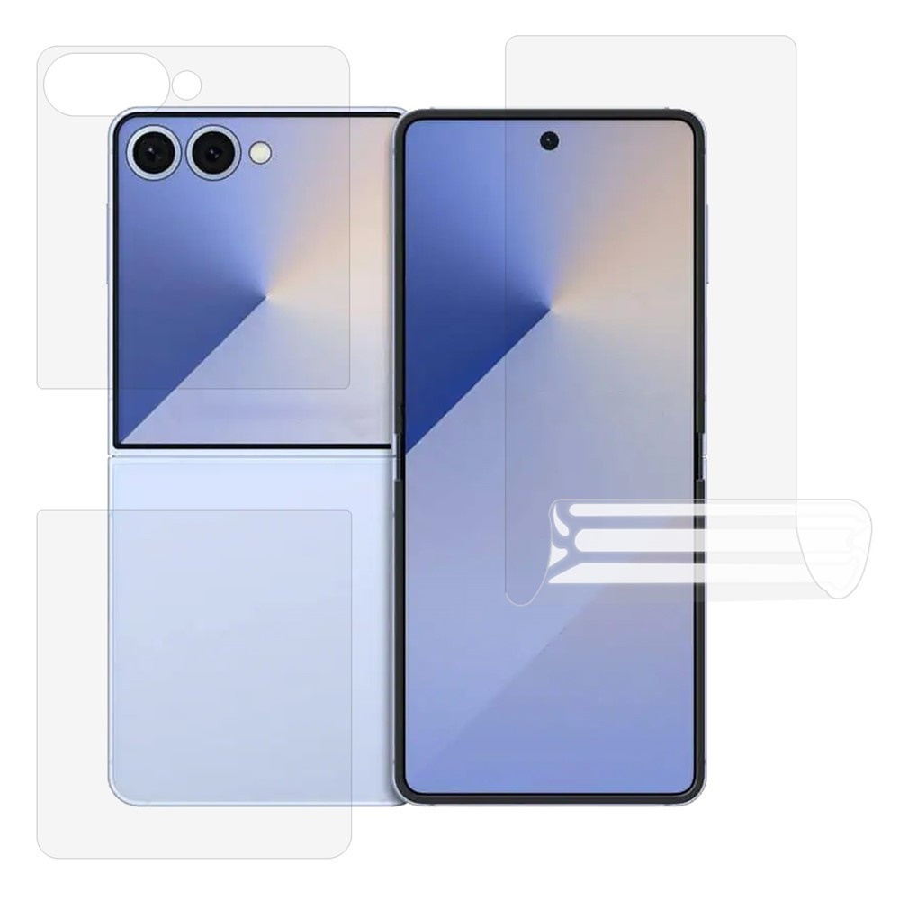 Prodná+zadná ochranná fólia na mobilný telefón Samsung Galaxy Z Flip8 5G
