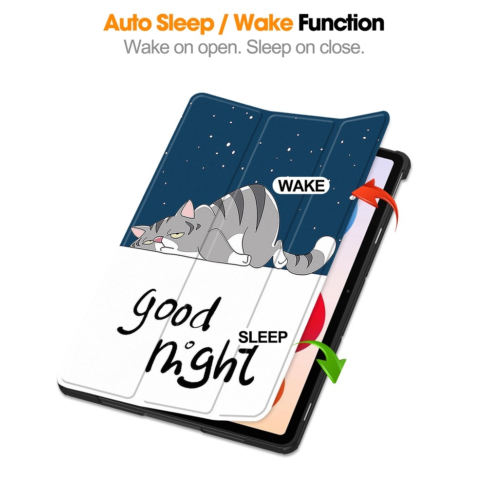 Print chytré zatváracie púzdro na Xiaomi Redmi Pad 2 Pro - mačka