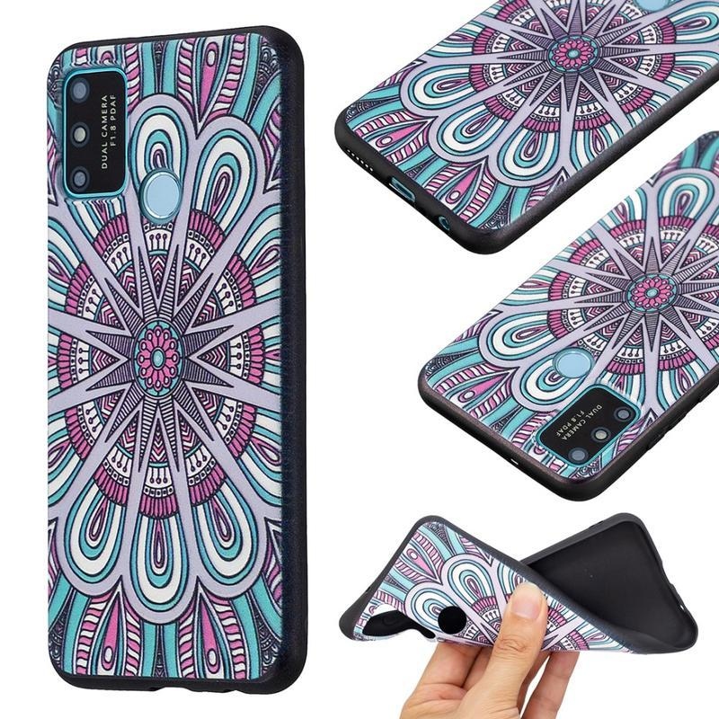 Print gélový obal na mobil Honor 9A - mandala