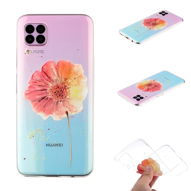 Print gélový obal na mobil Huawei P40 Lite - krásny kvet