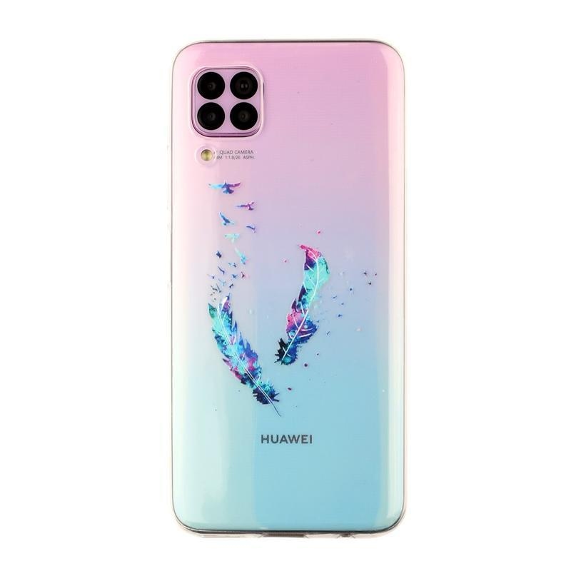 Print gélový obal na mobil Huawei P40 Lite - pierko