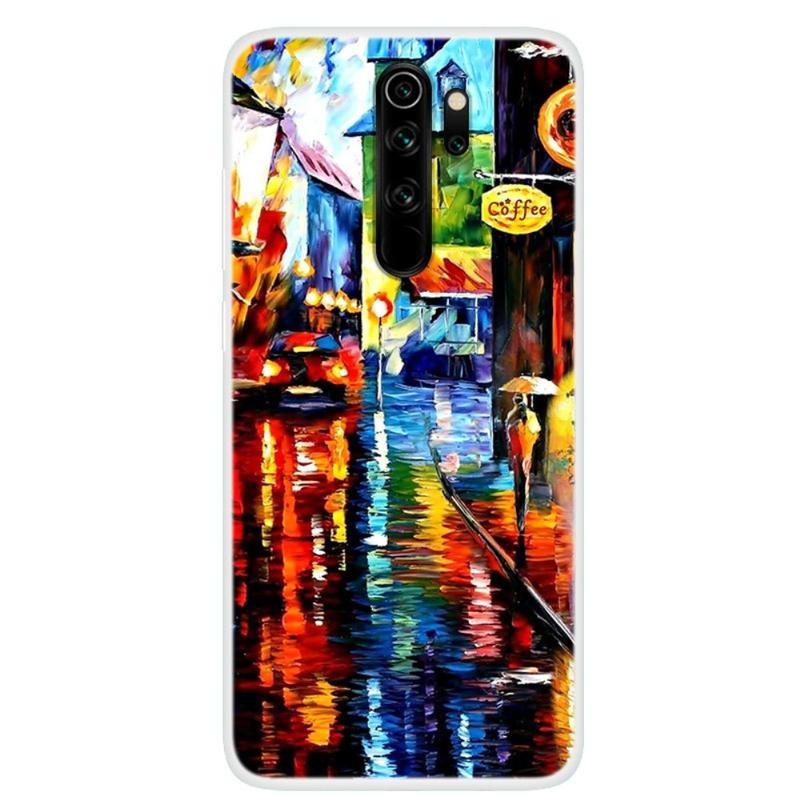 Print gélový obal na mobil Xiaomi Redmi Note 8 Pro - olejomaľba