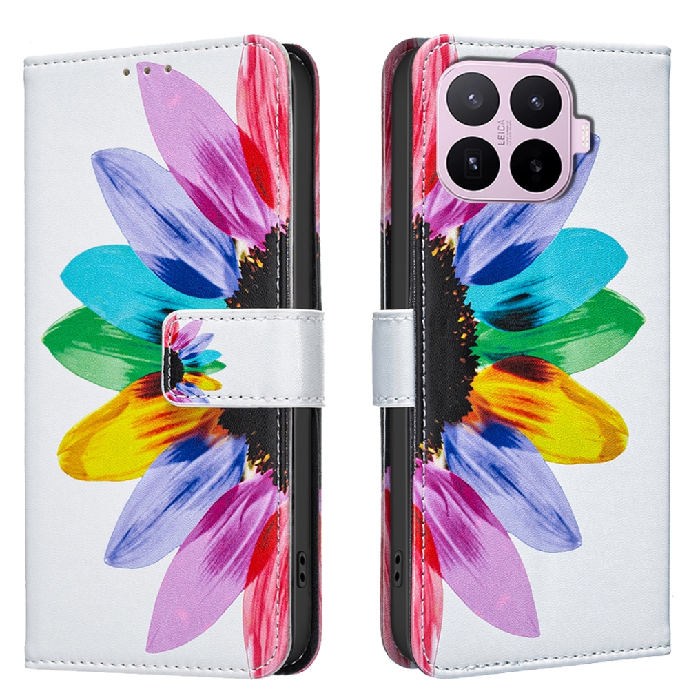 Print knižkové púzdro na mobil Xiaomi 17T Pro - okvetné lístky