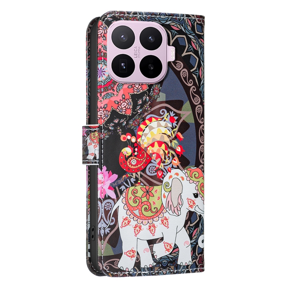 Print knižkové púzdro na mobil Xiaomi 17T - slon