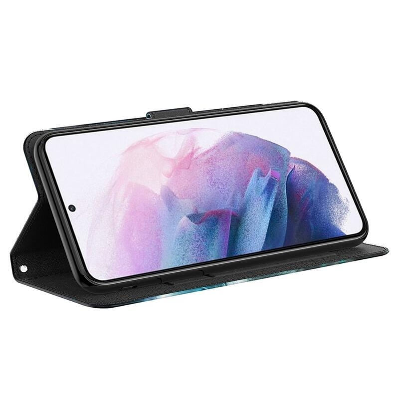 Print peňaženkové púzdro na mobil Samsung Galaxy A23 4G/5G - abstraktný vzor