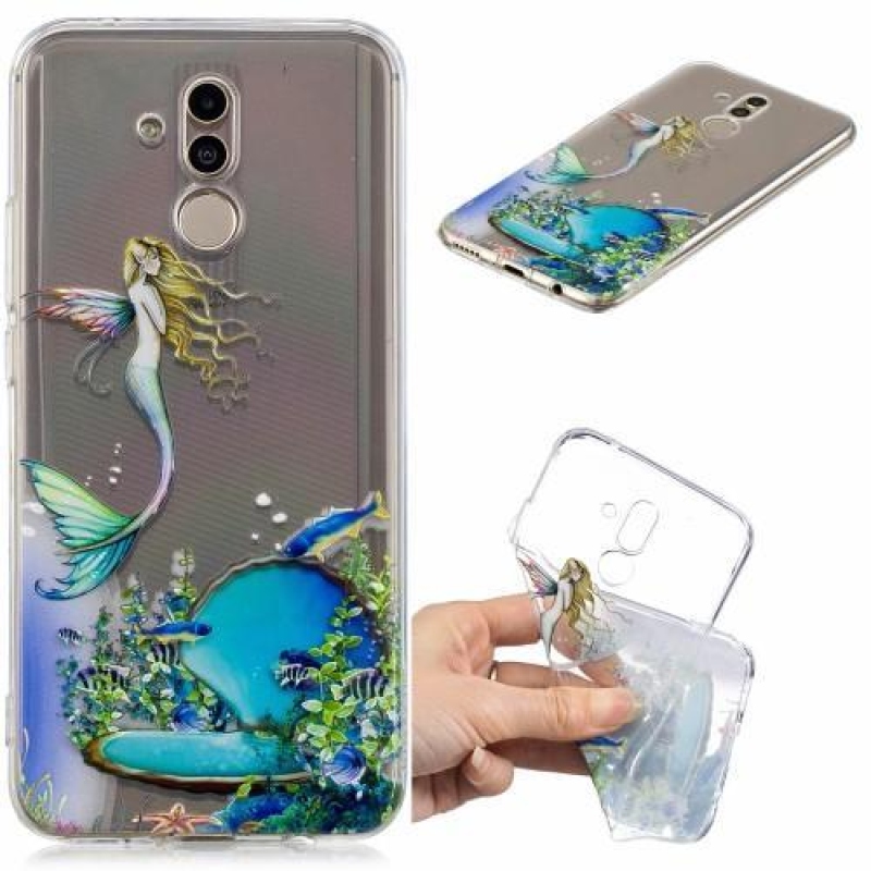 Print silikónový obal na mobil Huawei Mate 20 Lite - morská víla