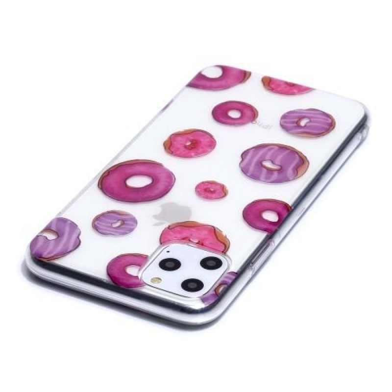 Printy gélový obal na mobil Apple iPhone 11 Pro Max 6.5 (2019) - donuty