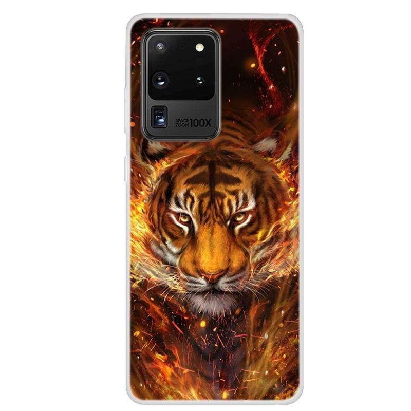 Printy gélový obal na mobil Samsung Galaxy S20 Ultra - tiger