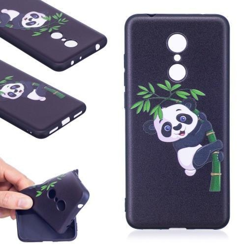 Printy gélový obal na Xiaomi Redmi 5 - panda na bambuse