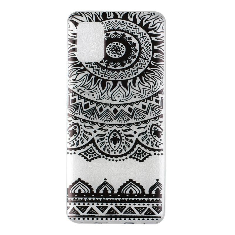 Printy gélový obal pre mobil Samsung Galaxy A31 - čierna mandala