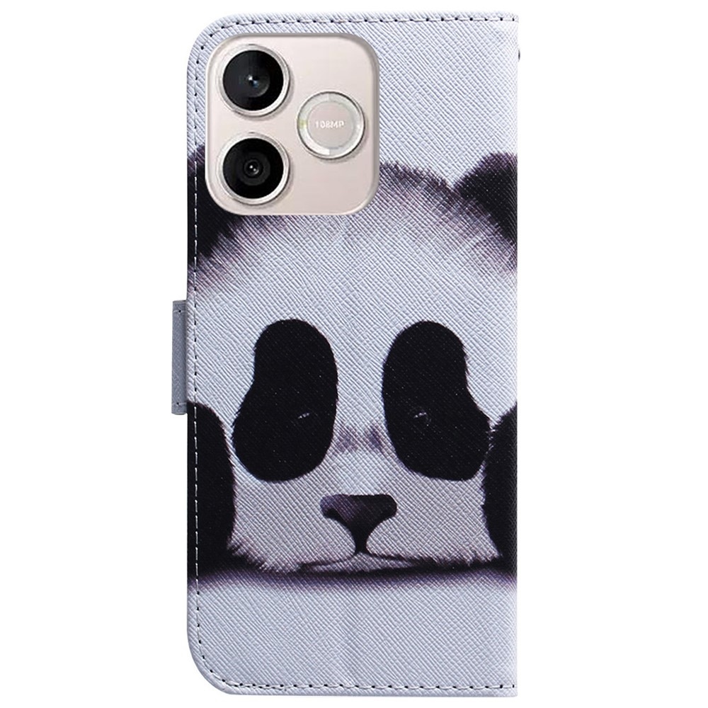 Printy knižkové puzdro na Honor 600 Lite 5G - panda