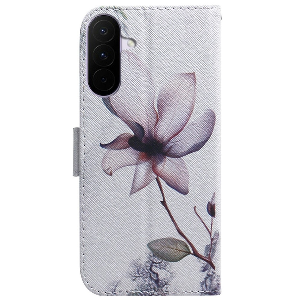Printy knižkové púzdro na Samsung Galaxy A27 - ružový kvet