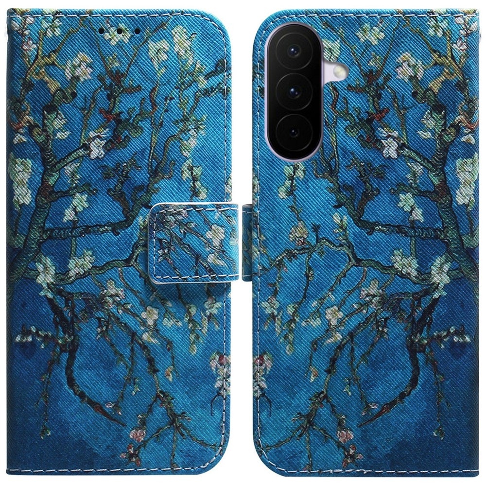 Printy knižkové puzdro na Samsung Galaxy A27 - strom s kvetmi