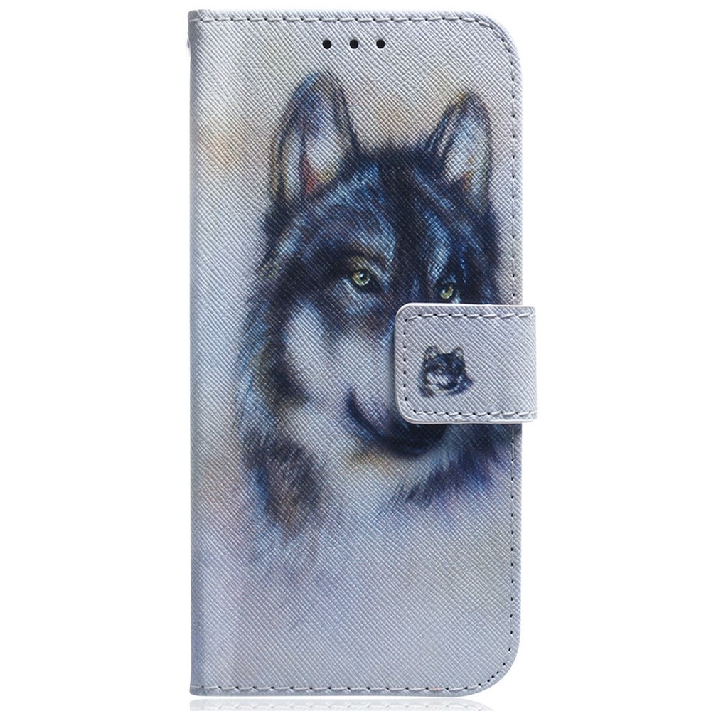 Printy knižkové púzdro na Samsung Galaxy A27 - vlk