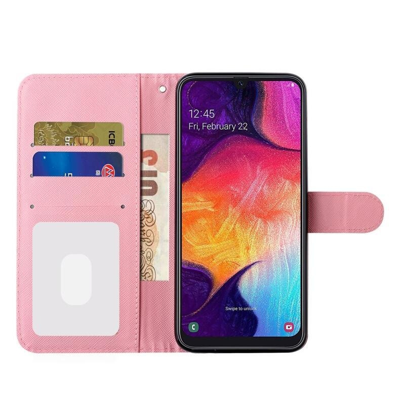 Printy peněženkové puzdro na mobil Samsung Galaxy A02s (164.2x75.9x9.1mm) - medvedíky