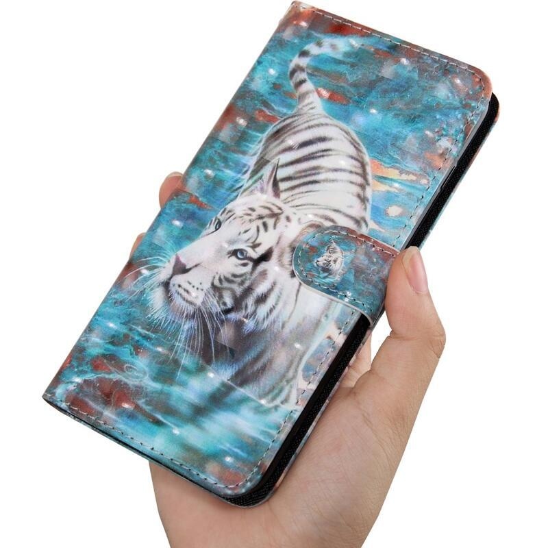 Printy peňaženkové púzdro na mobil Xiaomi Poco M4 Pro 5G/Redmi Note 11S 5G - biely tiger