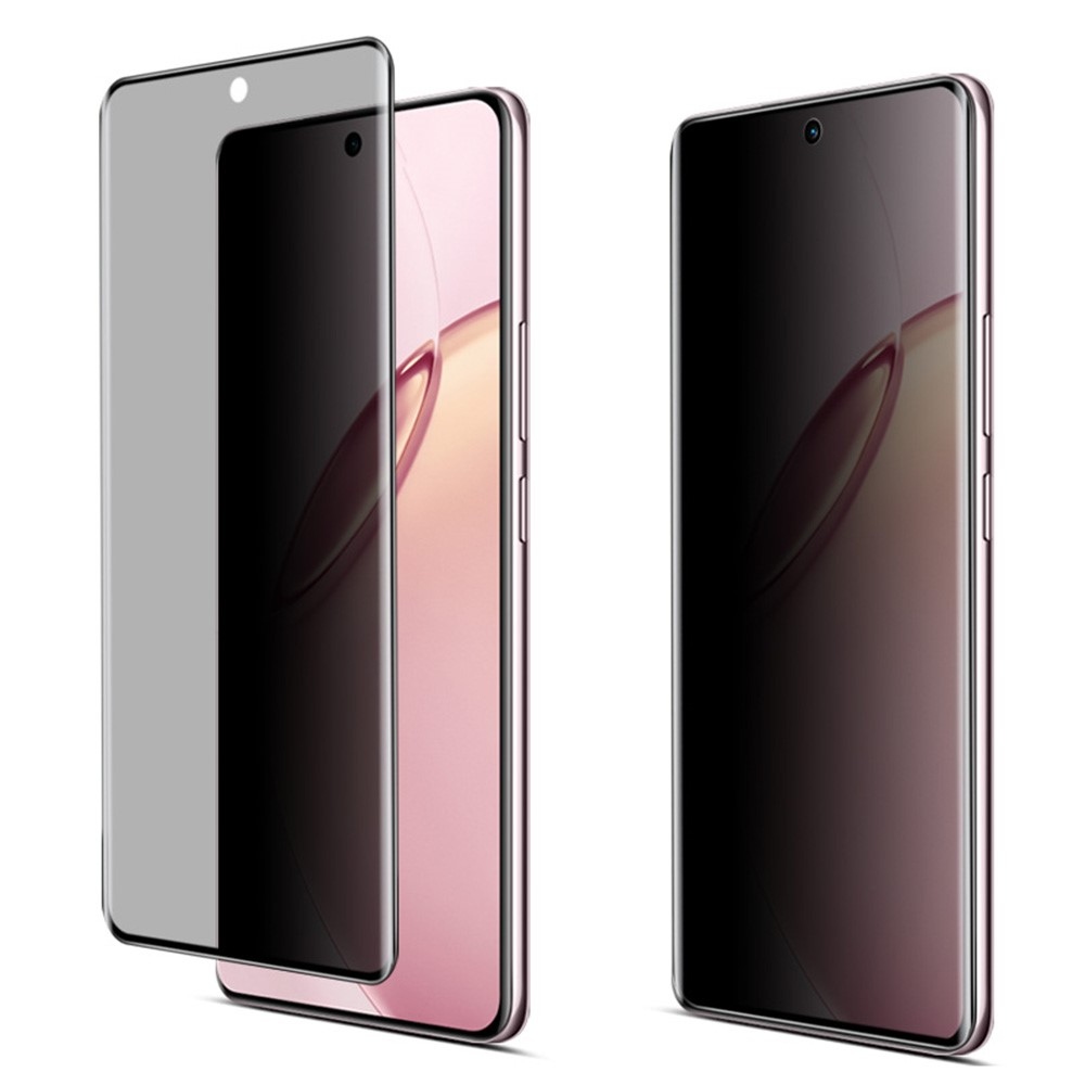 Privacy celoplošné tvrdené sklo (lepidlo iba na hranách) na mobil Realme 16 Pro+ 5G