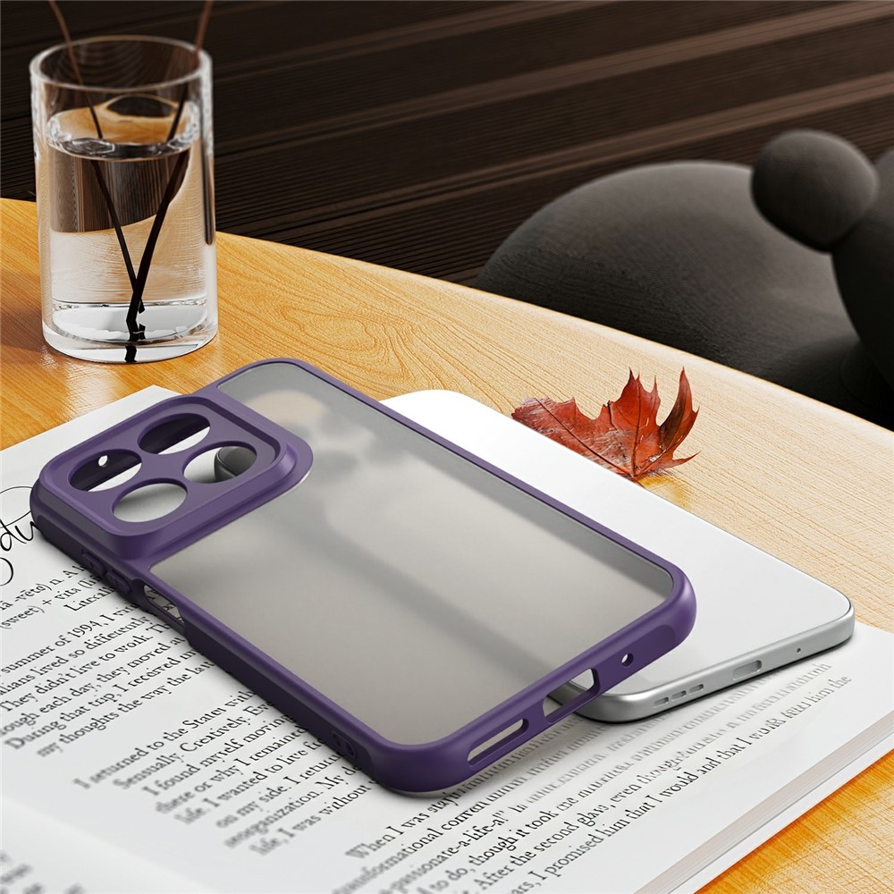 Proof gélový obal s pevným chrbtom na Motorola Moto G87 5G/G77 5G/G67 5G - fialový