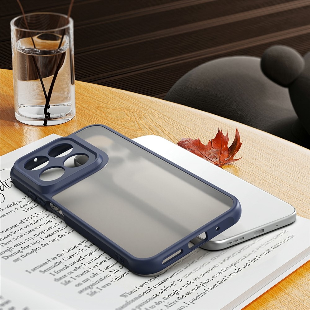 Proof gélový obal s pevným chrbtom na Motorola Moto G87 5G/G77 5G/G67 5G - modrý