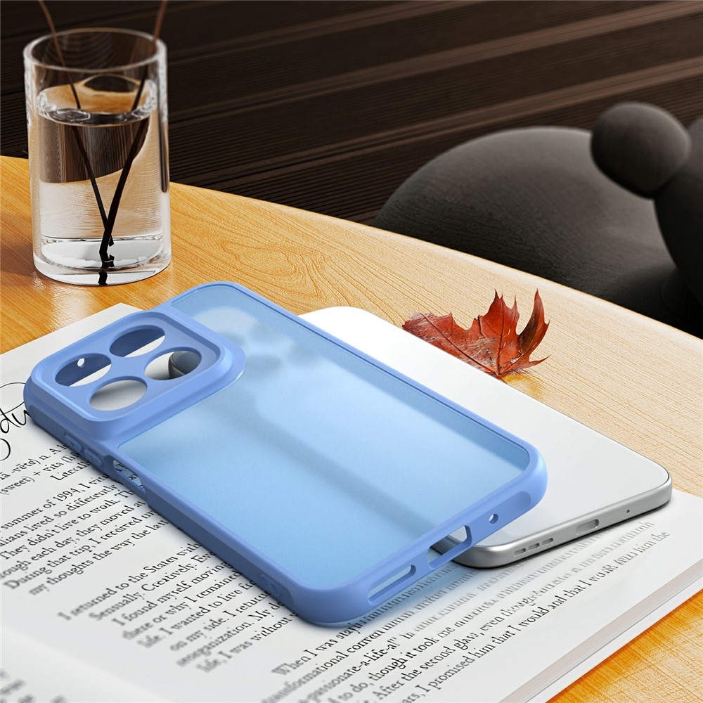 Proof gélový obal s pevným chrbtom na Motorola Moto G87 5G/G77 5G/G67 5G - svetlomodrý