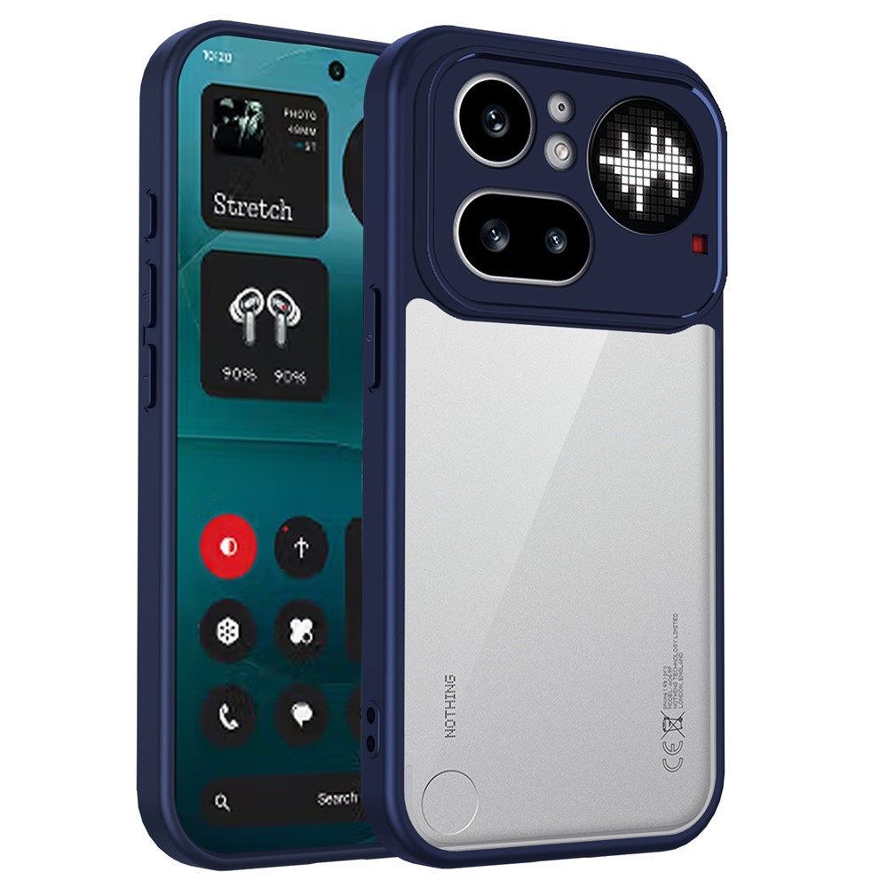 Proof gélový obal s pevným chrbtom na Nothing Phone (4a) Pro - modrý