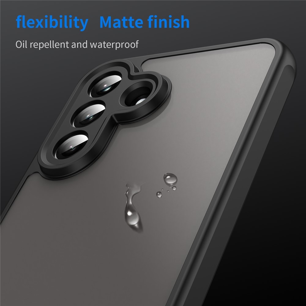 Proof gélový obal s pevným chrbtom na Samsung Galaxy A37 5G - čierny