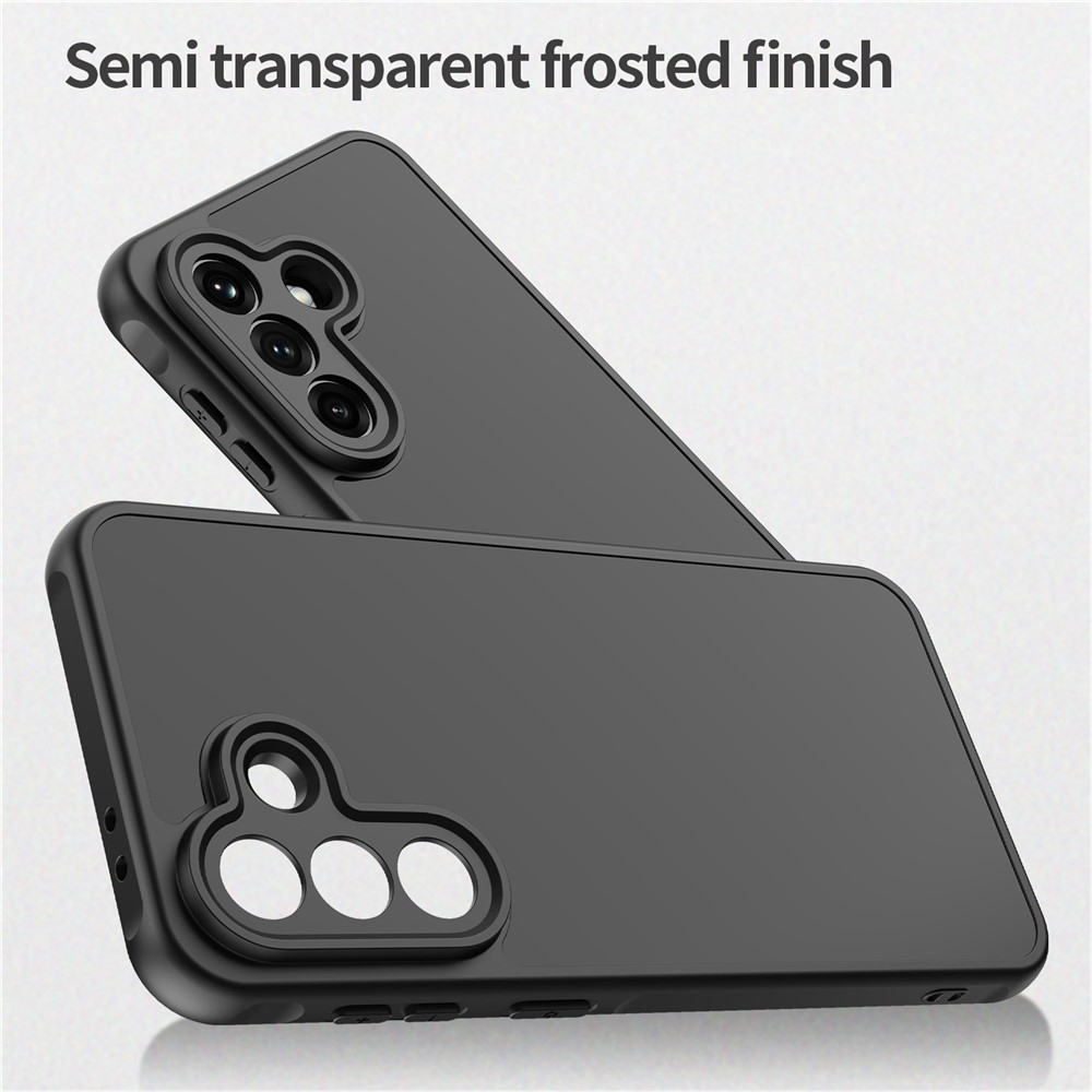 Proof gélový obal s pevným chrbtom na Samsung Galaxy A37 5G - čierny/čierny