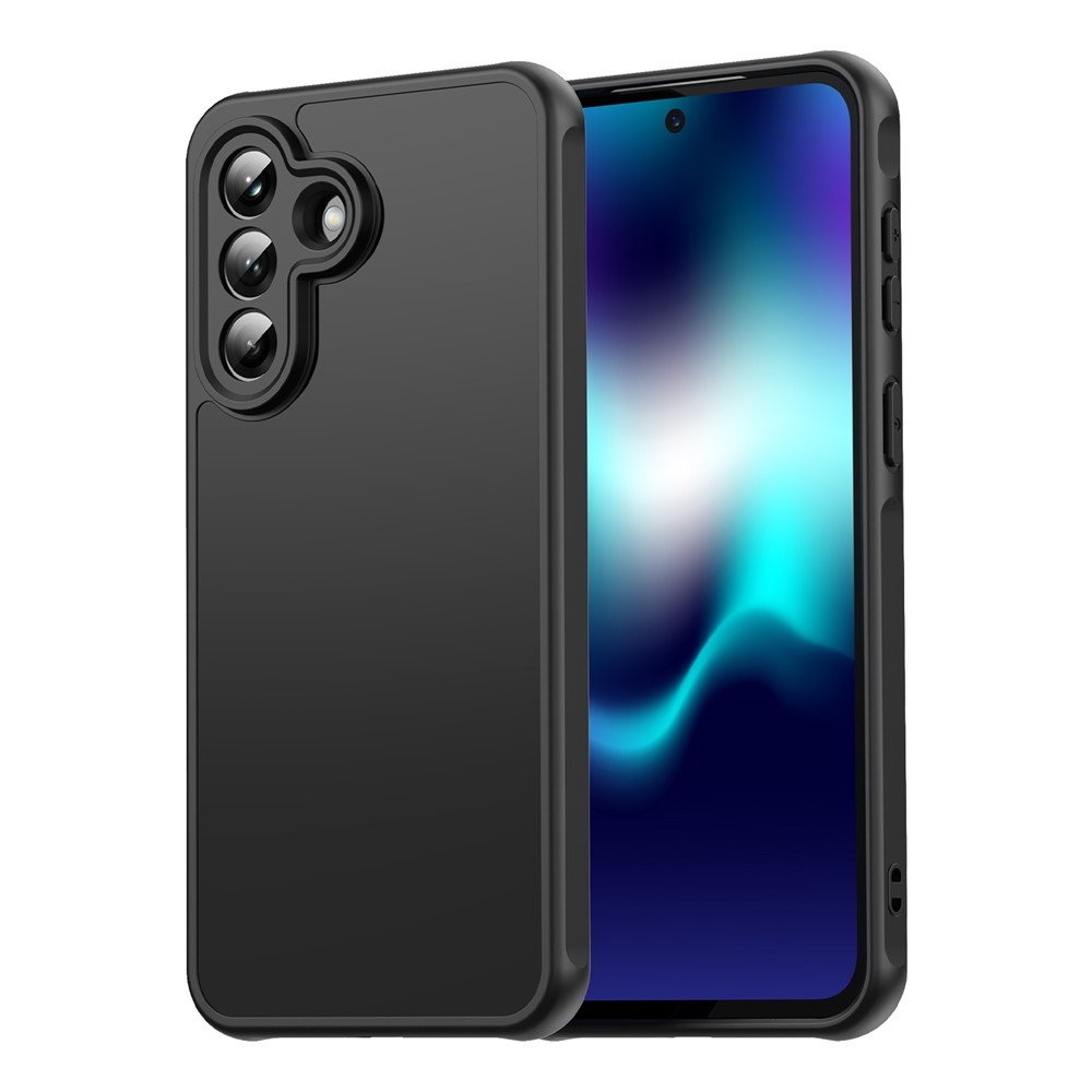 Proof gélový obal s pevným chrbtom na Samsung Galaxy A37 5G - čierny/čierny