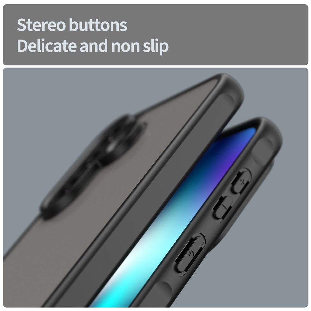 Proof gélový obal s pevným chrbtom na Samsung Galaxy A37 5G - čierny