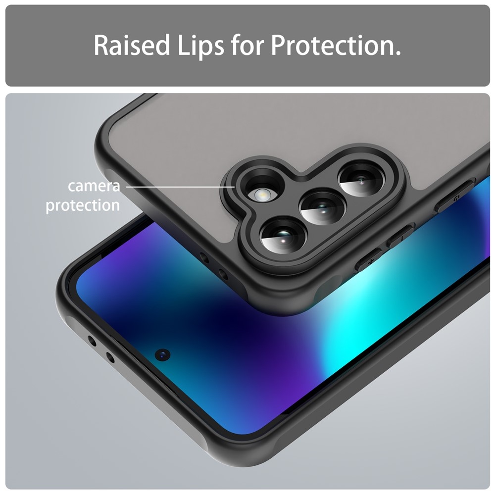 Proof gélový obal s pevným chrbtom na Samsung Galaxy A37 5G - čierny