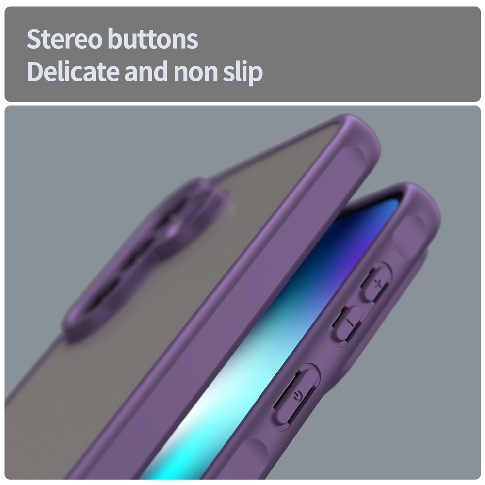 Proof gélový obal s pevným chrbtom na Samsung Galaxy A37 5G - fialový