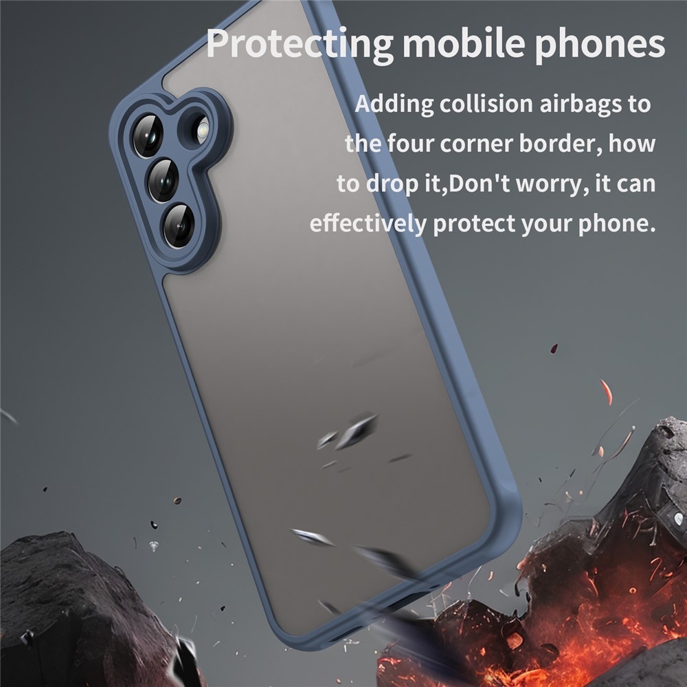 Proof gélový obal s pevným chrbtom na Samsung Galaxy A37 5G - modrý