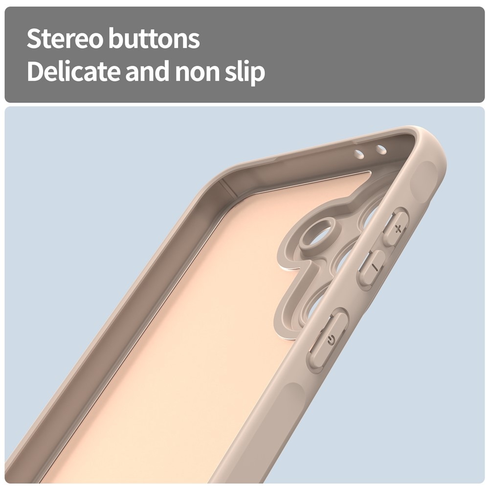 Proof gélový obal s pevným chrbtom na Samsung Galaxy A37 5G - oranžový