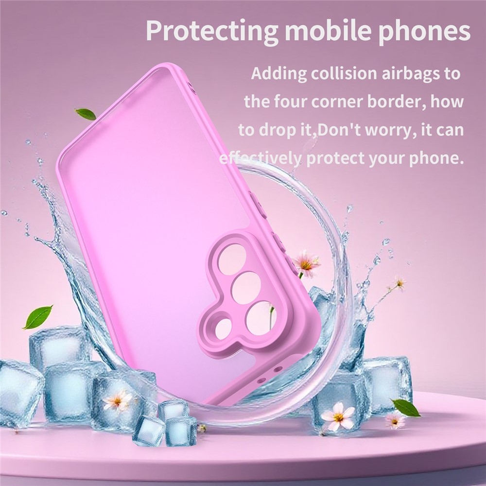 Proof gélový obal s pevným chrbtom na Samsung Galaxy A37 5G - svetlofialový