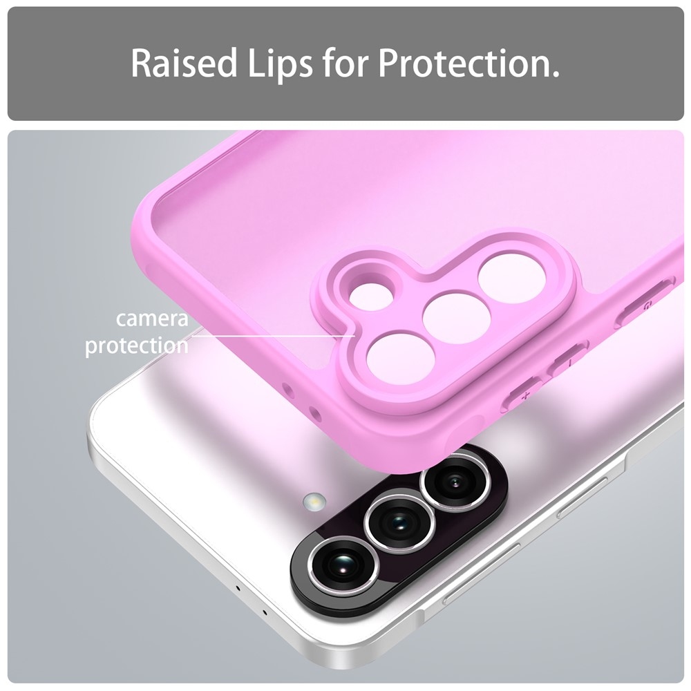 Proof gélový obal s pevným chrbtom na Samsung Galaxy A37 5G - svetlofialový