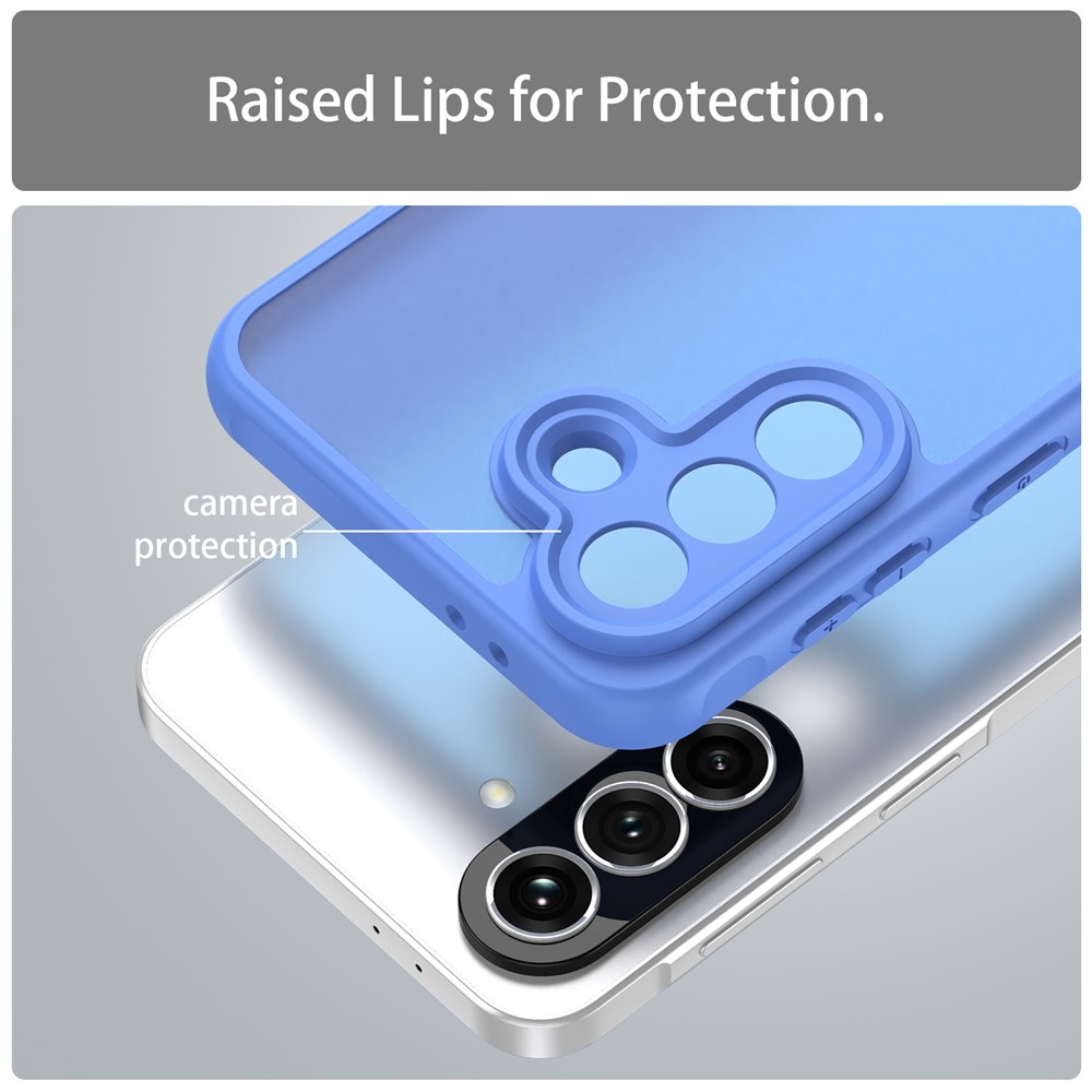 Proof gélový obal s pevným chrbtom na Samsung Galaxy A37 5G - svetlomodrý