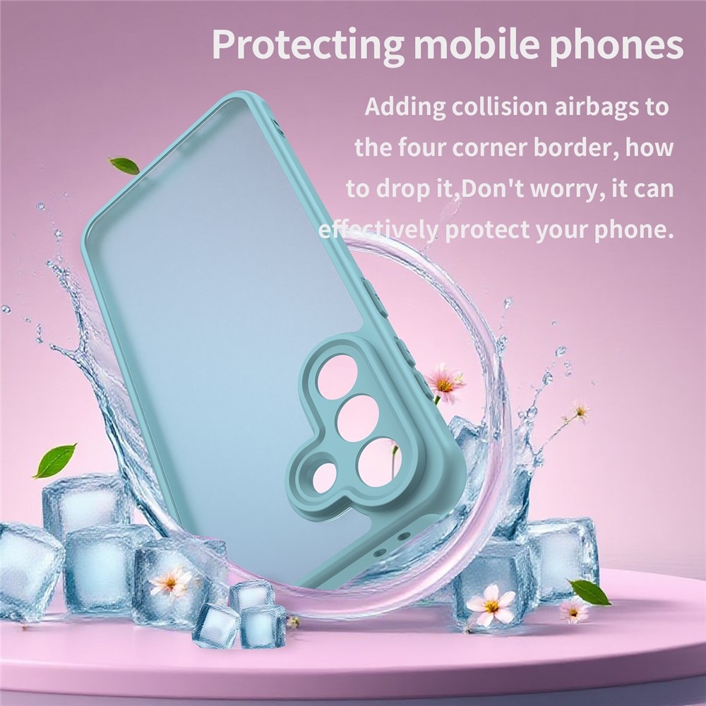 Proof gélový obal s pevným chrbtom na Samsung Galaxy A37 5G - svetlozelený