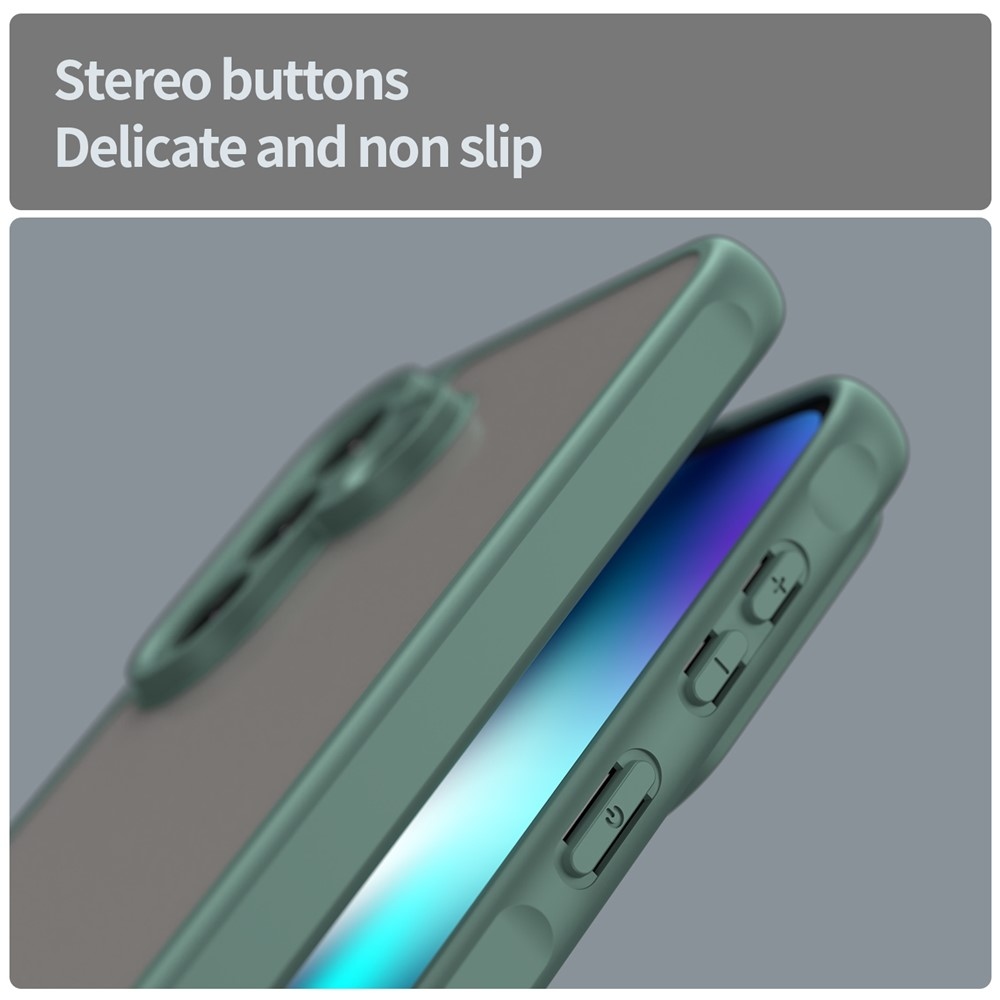 Proof gélový obal s pevným chrbtom na Samsung Galaxy A37 5G - zelený